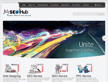 Tablet Screenshot of myseohub.com